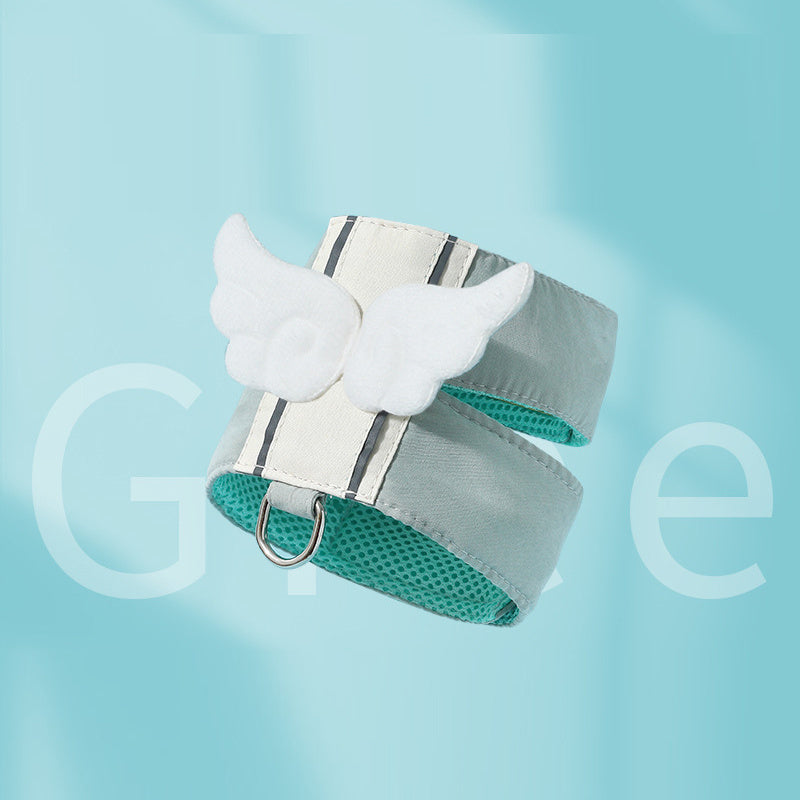 Adjustable Pet Cat Leash Set, pet leash, dog rope, gradient color leash, pet walking gear, stylish leash