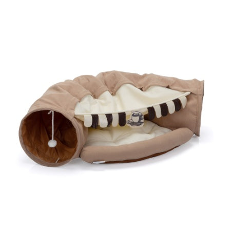 Cat Tunnel (Foldable Nylon) Fun Hideout for Playful Cats