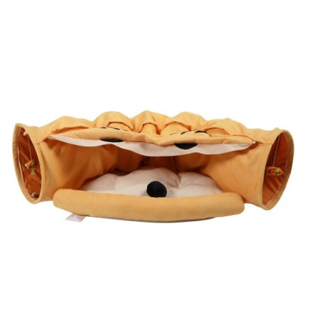 Cat Tunnel (Foldable Nylon) Fun Hideout for Playful Cats