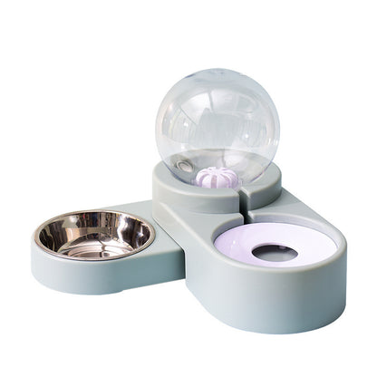 Automatic Pet Water Bowl and Feeder Dual Hydration System