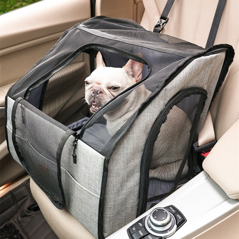 Portable Pet Cage for Car Travel Made Easy