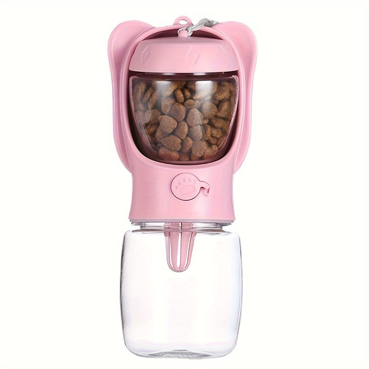 2-in-1 Portable Pet Water Bottle & Feeder Travel Hydration