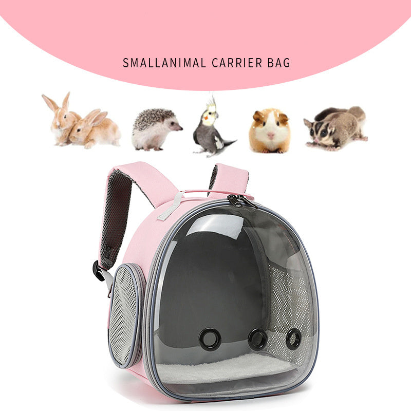 Pet Travel Backpack (Bunny Cage Style) Comfortable Pet Carrier