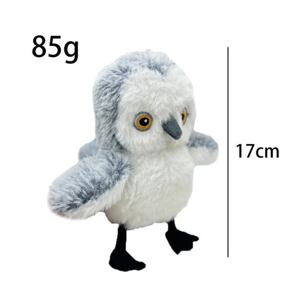 Interactive Plush Flapping Bird Toy Realistic Playmate