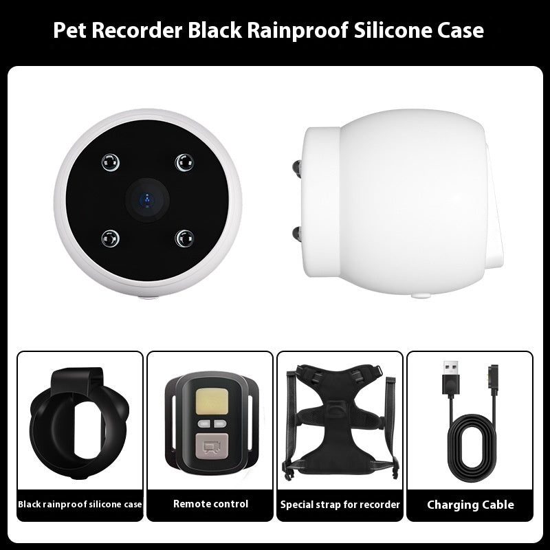 GPS Pet Tracker Collar with Camera Smart Pet Monitoring