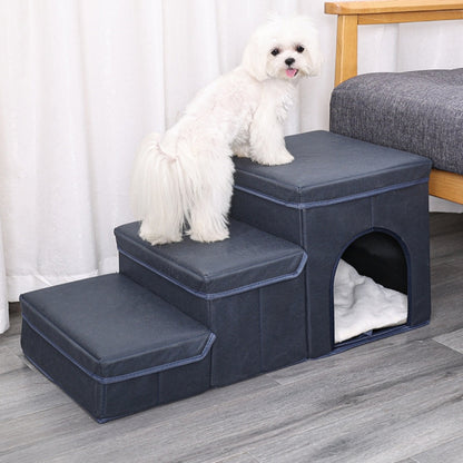 Multifunctional Dog Stairs Safe, Soft, and Space-Saving