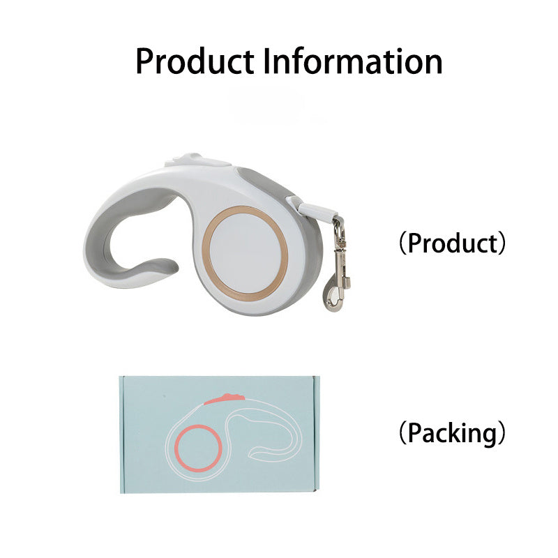 Automatic Pet Leash (5m) Retractable & Reliable Control