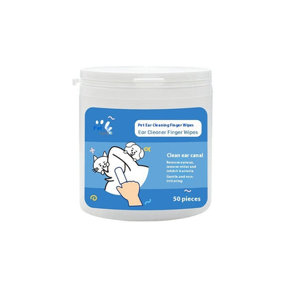 Disposable Pet Teeth Cleaning Wipes Fresh Breath Anywhere