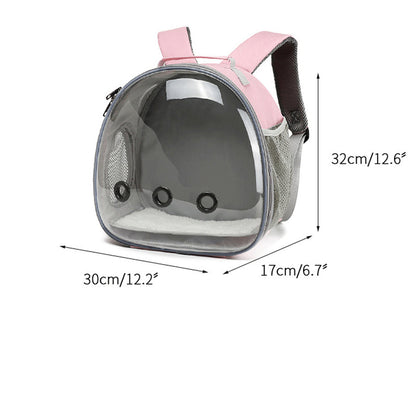 Pet Travel Backpack (Bunny Cage Style) Comfortable Pet Carrier