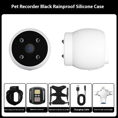 GPS Pet Tracker Collar with Camera Smart Pet Monitoring